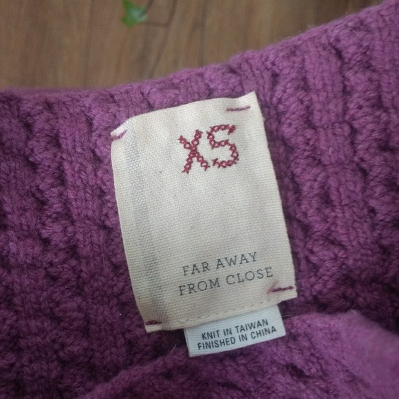 Wool Cable Knit Sweater Skirt - Picture 5 of 7